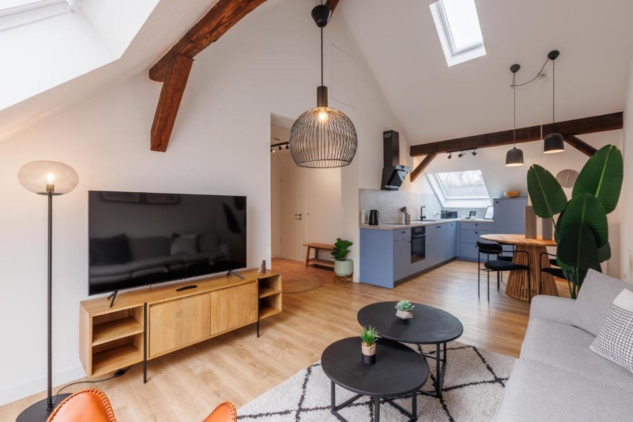 Glueck Auf Appartements Hufelandstrasse إسن المظهر الخارجي الصورة