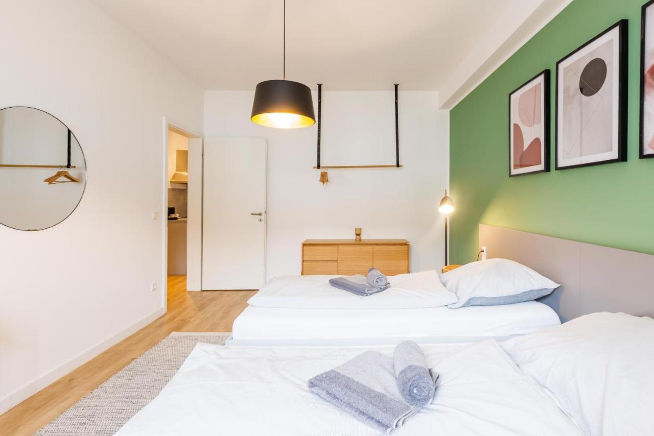 Glueck Auf Appartements Hufelandstrasse إسن المظهر الخارجي الصورة