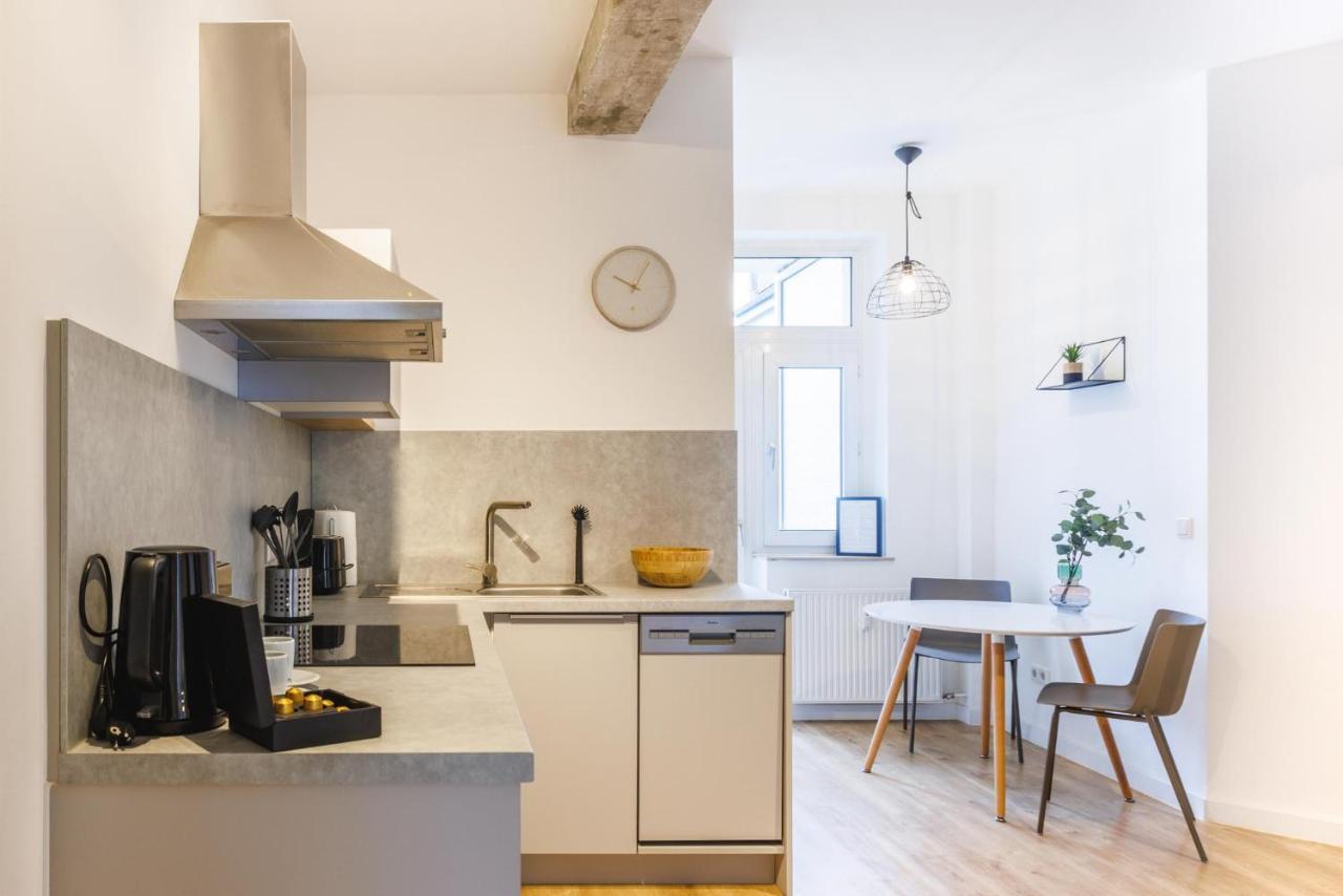 Glueck Auf Appartements Hufelandstrasse إسن المظهر الخارجي الصورة