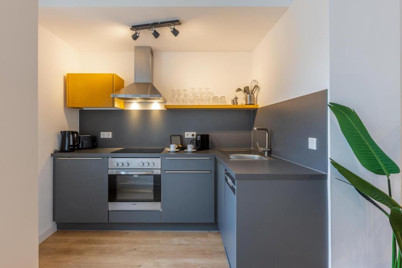 Glueck Auf Appartements Hufelandstrasse إسن المظهر الخارجي الصورة