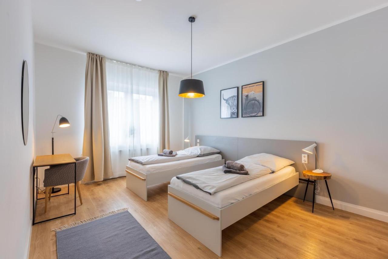 Glueck Auf Appartements Hufelandstrasse إسن المظهر الخارجي الصورة