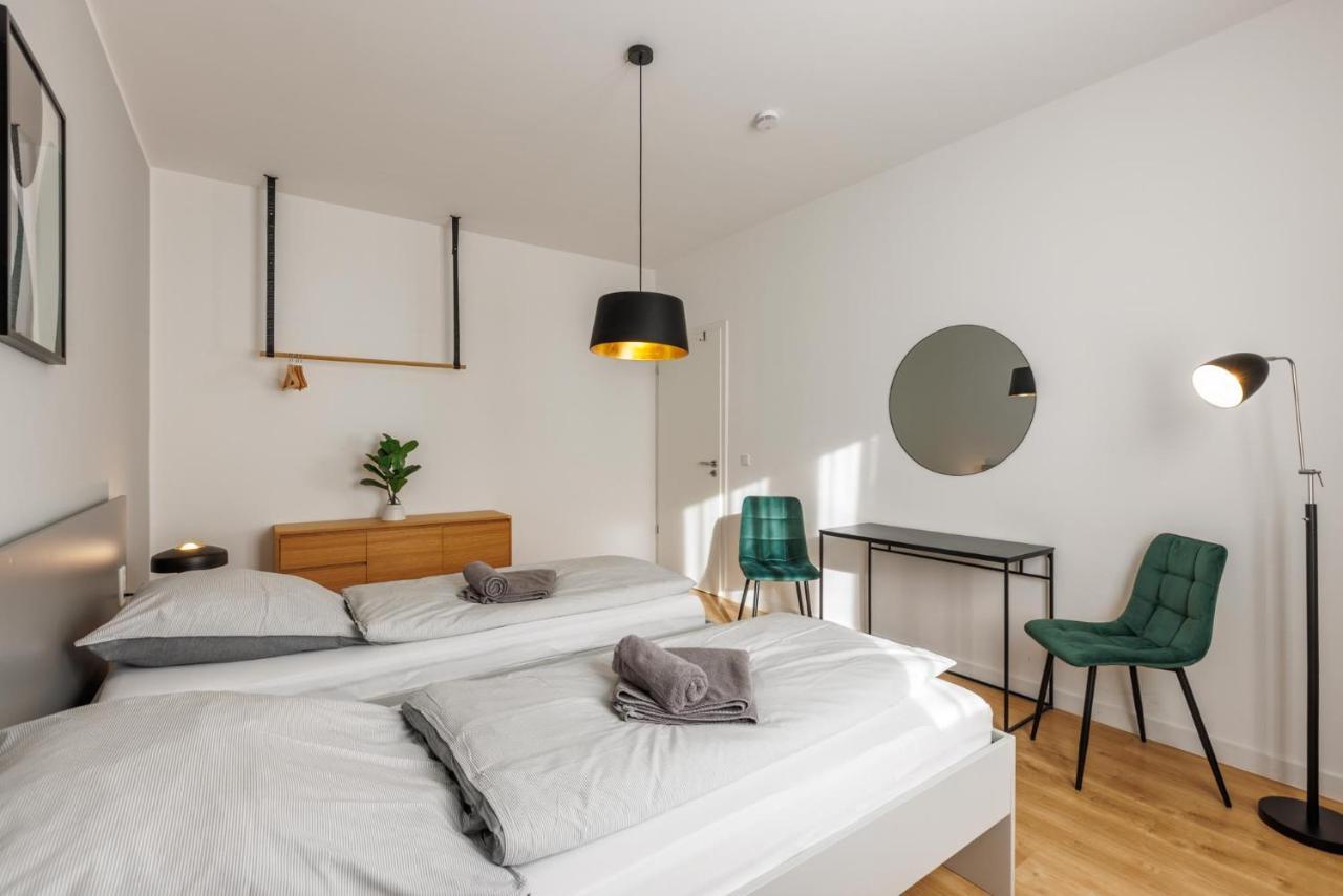 Glueck Auf Appartements Hufelandstrasse إسن المظهر الخارجي الصورة